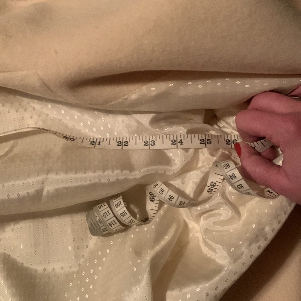 Vintage - Double Breasted 100% Wool Coat - Size 14 - Picture 11 of 13